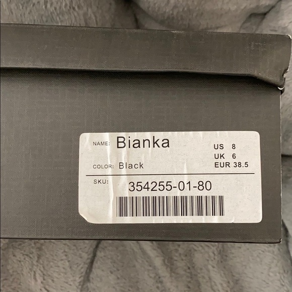 JustFab Bianka Black Platform Sandals. SIZE 8. - Picture 6 of 6